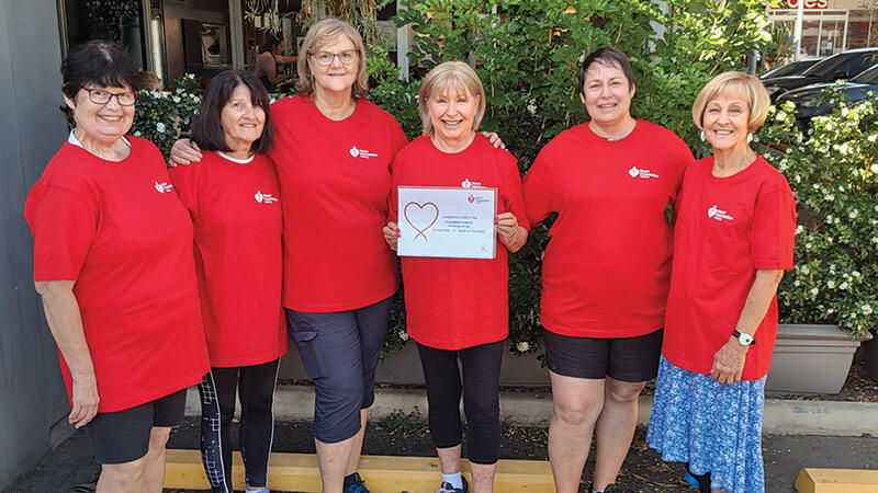 Walking Group Marks 15 Years Of Friendship & Fitness